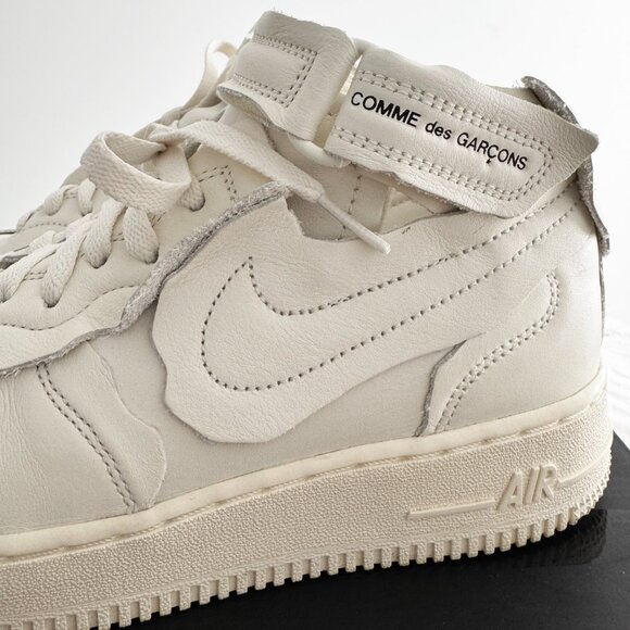 CDG x Nike Air Force One, size 8.5 - Picture 7 of 16